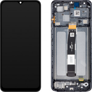 Xiaomi Redmi 12C Display with frame black