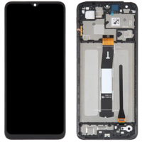 Xiaomi Redmi 12C Display with frame black
