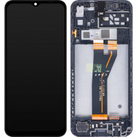 Samsung A145F Galaxy A14 Display mit Rahmen Schwarz (non eu)