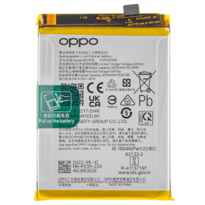 Oppo A94 5G / F19 Pro+ 5G / Reno5 Z / Reno6 Z Battery...