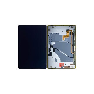 Samsung X810 / X816B Galaxy Tab S9 Plus Display mit Rahmen Grau