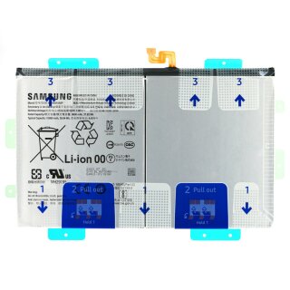 Samsung X810 / X816B Galaxy Tab S9 Plus Ersatz Akku 11200mAh EB-BX818ABY