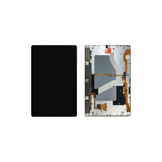 Samsung X910 / X916B Galaxy Tab S9 Ultra Display mit Rahmen Grau