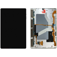 Samsung X910 / X916B Galaxy Tab S9 Ultra Display with frame grey