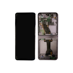 Samsung F731B Galaxy Z Flip5 Display mit Rahmen Lila