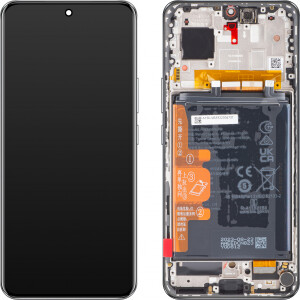 Honor 90 Display with frame and battery black