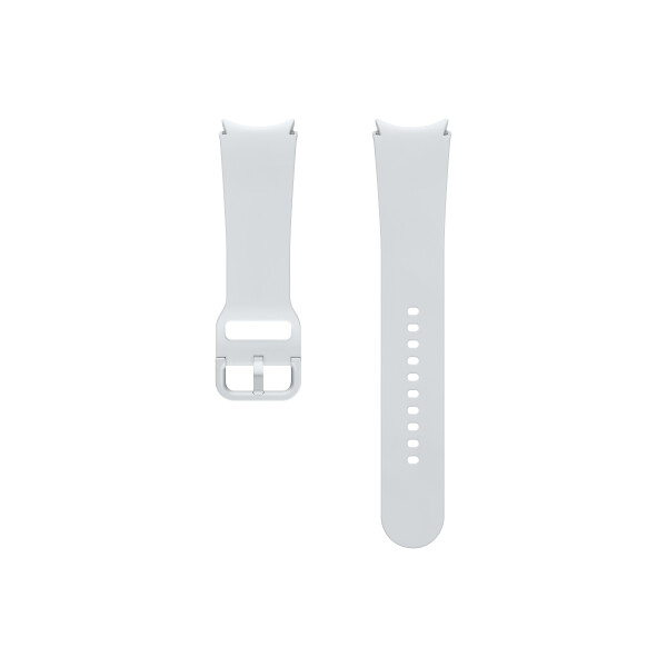 Samsung Galaxy Watch 4 / 5 / 6 Sport Band (20mm, M/L) Silber, Blister