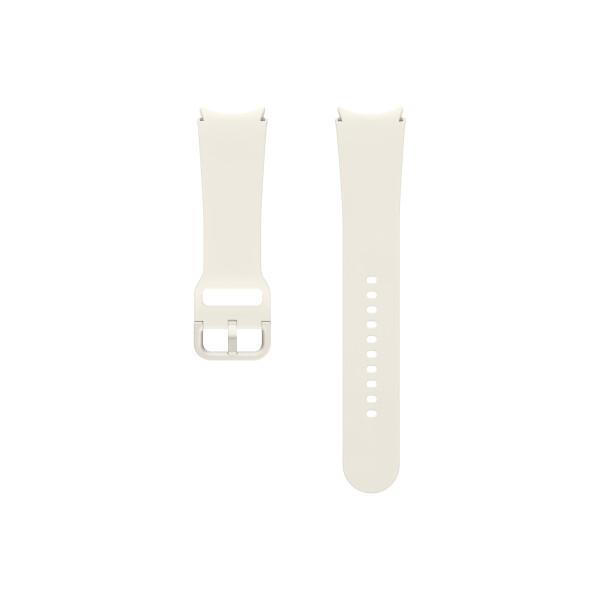 Samsung Galaxy Watch 4 / 5 / 6 Sport Band (20mm, M/L) Cream, Blister