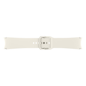 Samsung Galaxy Watch 4 / 5 / 6 Sport Band (20mm, M/L) Cream, Blister