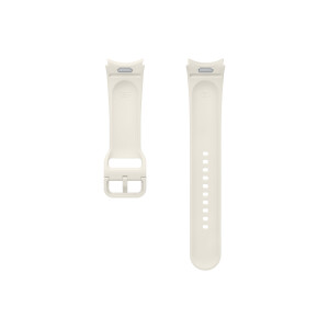 Samsung Galaxy Watch 4 / 5 / 6 Sport Band (20mm, M/L) Cream, Blister