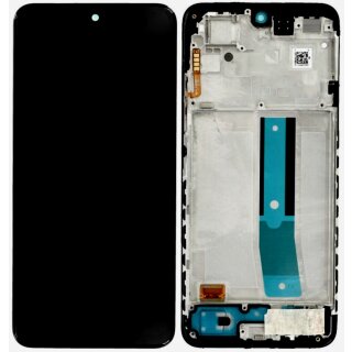 Display with frame black for Xiaomi Redmi Note 11S 5G
