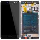 Huawei Y5 (2017) Display with frame and battery grey