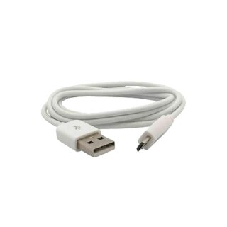Samsung USB Typ-A to Micro-USB Data cable white 1.5m ECB-DU4EWE, bulk