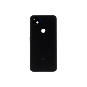 Google Pixel 4A Backcover Akkudeckel Schwarz (Just Black)