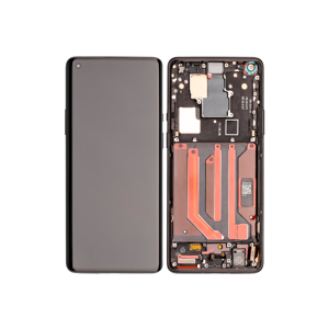 OnePlus 8 Pro Display mit Rahmen Schwarz (Onyx Black)
