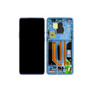 OnePlus 8 Pro Display with frame ultramarine blue