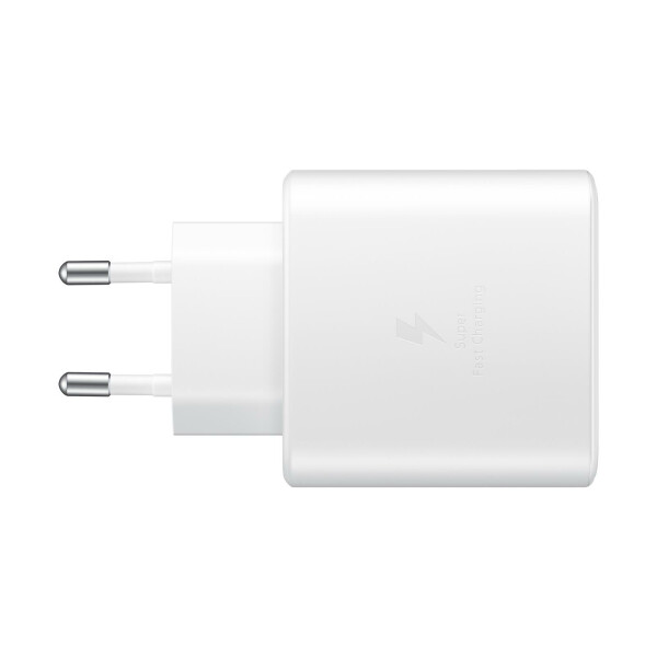 Samsung Super Fast Charger Ladegerät Weiß 45W (inkl. USB-C auf USB-C Kabel) EP-TA845XWE Blister