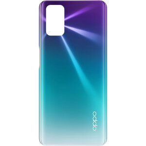 Oppo A72 4G / A92 Backcover Akkudeckel Lila / Grün