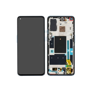 OnePlus 9 Display with frame arctic sky