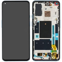 OnePlus 9 Display with frame arctic sky