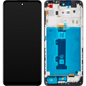 Motorola Moto E22s / E32s Display mit Rahmen Grau