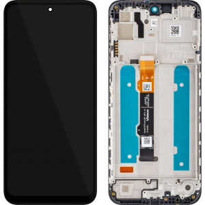 Motorola Moto G41 Display mit Rahmen Schwarz