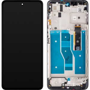 Motorola Moto G52 Display mit Rahmen Schwarz