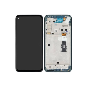 Motorola Moto G8 Power Display with frame blue