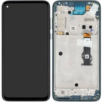 Motorola Moto G8 Power Display with frame blue