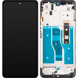Motorola Moto G82 5G Display mit Rahmen Grau