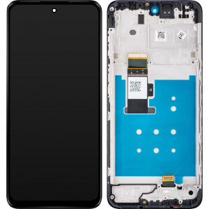Motorola Moto G13 Display mit Rahmen Schwarz
