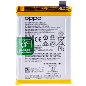 Oppo A94 4G / F19 Pro / Reno5 F / Reno5 Lite Ersatz Akku...