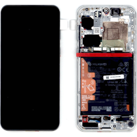 Huawei P50 Display with frame and battery white