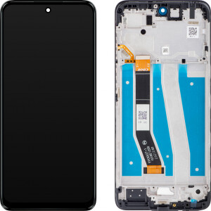 Motorola Moto G14 Display mit Rahmen Schwarz