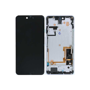 Google Pixel 3 XL Display with frame clearly white