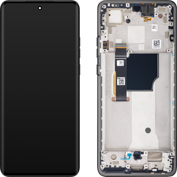 Motorola XT2307 Edge 40 Neo Display with frame black beauty