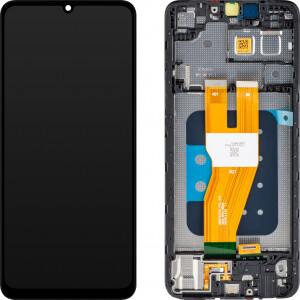 Samsung A055F Galaxy A05 Display mit Rahmen Schwarz