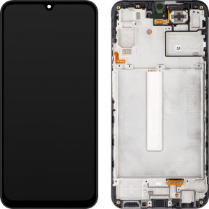 Samsung A256B Galaxy A25 Display with frame black
