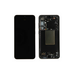 Samsung S926B Galyxy S24 Plus Display mit Rahmen Schwarz