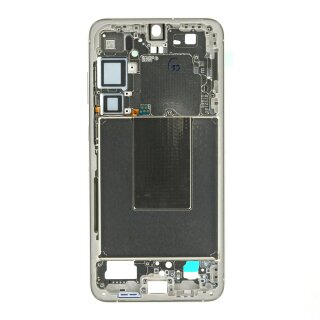 Samsung S926B Galyxy S24 Plus Middle frame for display amber yellow
