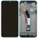 Xiaomi Redmi Note 8 Pro Display with frame forest green