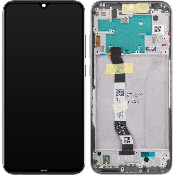 Xiaomi Redmi Note 8 / Note 8 (2021) Display mit Rahmen Weiß