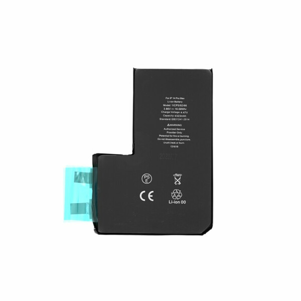 Ersatz Akku 4323mAh A2830 für iPhone 14 Pro Max (Ohne Flex)