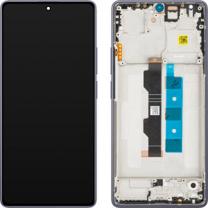 Xiaomi Poco M6 Pro 4G Display with frame purple