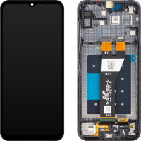 Samsung A146B Galaxy A14 5G Display mit Rahmen Schwarz (non EU)
