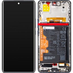 Huawei Nova 9 Display with frame and battery black