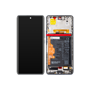 Huawei Nova 9 Display with frame and battery black