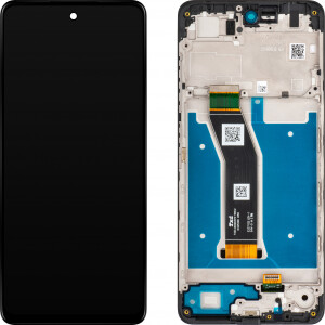 Motorola Moto G04 display with frame black