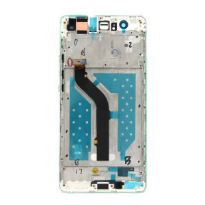 Display mit Rahmen Weiß für Huawei P9 Lite