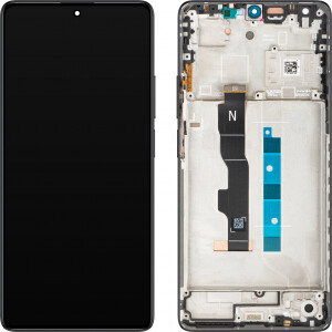Xiaomi Redmi Note 13 5G Display mit Rahmen Schwarz
